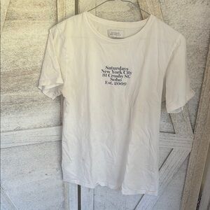 Saturdays New York City White T-Shirt